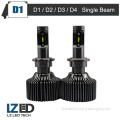 D1/D2/D3/D4 60W 8400LM P7 Auto LED Headlight System Fanless ALL IN ONE Korea CSP LED 12/24V Xenon White 6000K High Power